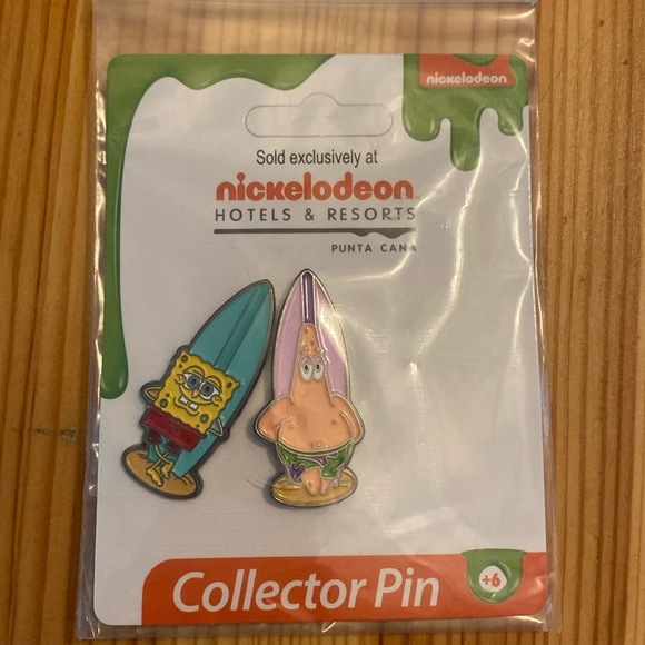 SpongeBob SquarePants Collrctor Pin Nickelodeon Resorts Punta Cana - Picture 1 of 4
